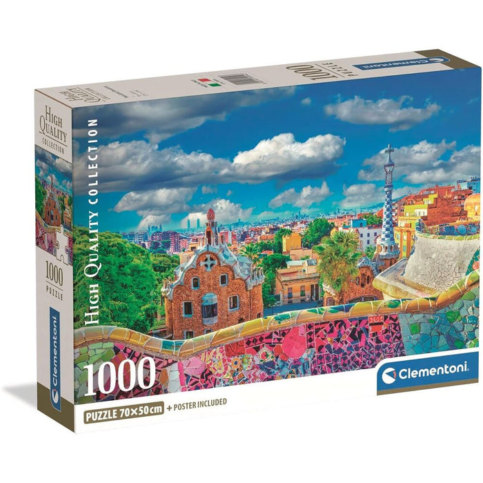 High Quality Park Guell Barcelona puzzle 1000pcs-2