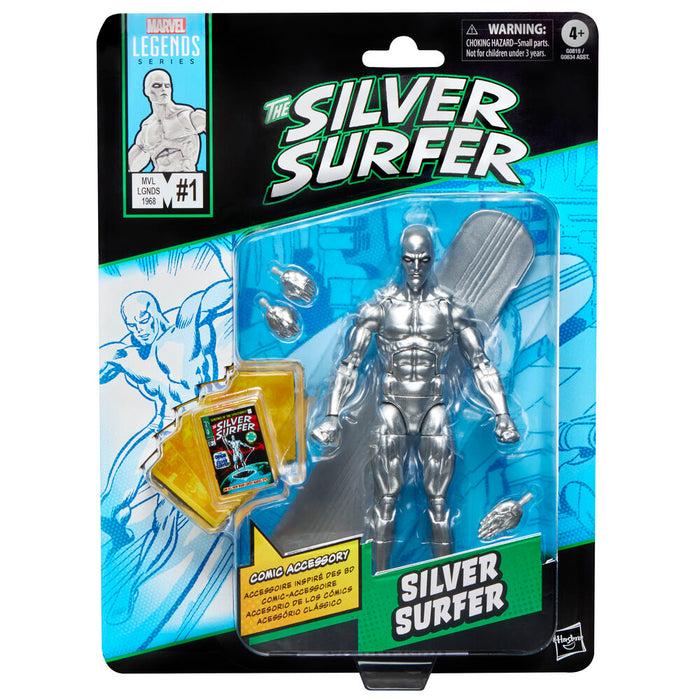 Marvel Legends Series The Silver Surfer - Silver Surfer figure 15cm-1