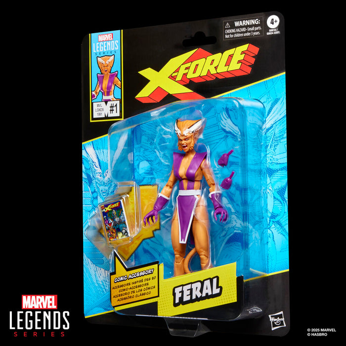 Marvel Legends Series X-Force Feral figure 15cm-3