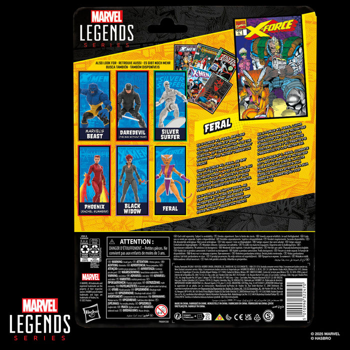 Marvel Legends Series X-Force Feral figure 15cm-6