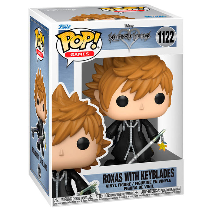 POP figure Kingdom Hearts Roxas with Keyblades-1