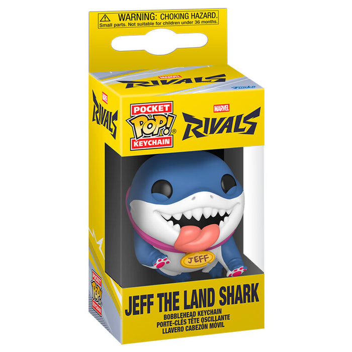 Pocket POP keychain Marvel Rivals Jeff the Land Shark-2