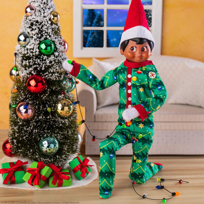 The On the Shelf Christmas tree Pyjamas for doll-3