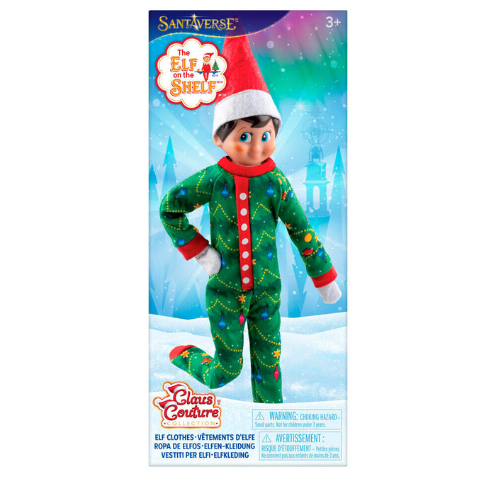 The On the Shelf Christmas tree Pyjamas for doll-1