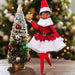The On the Shelf Santa Claus Dolls dress-3