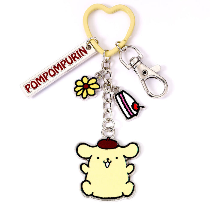 Hello Kitty Pompompurin keychain-3