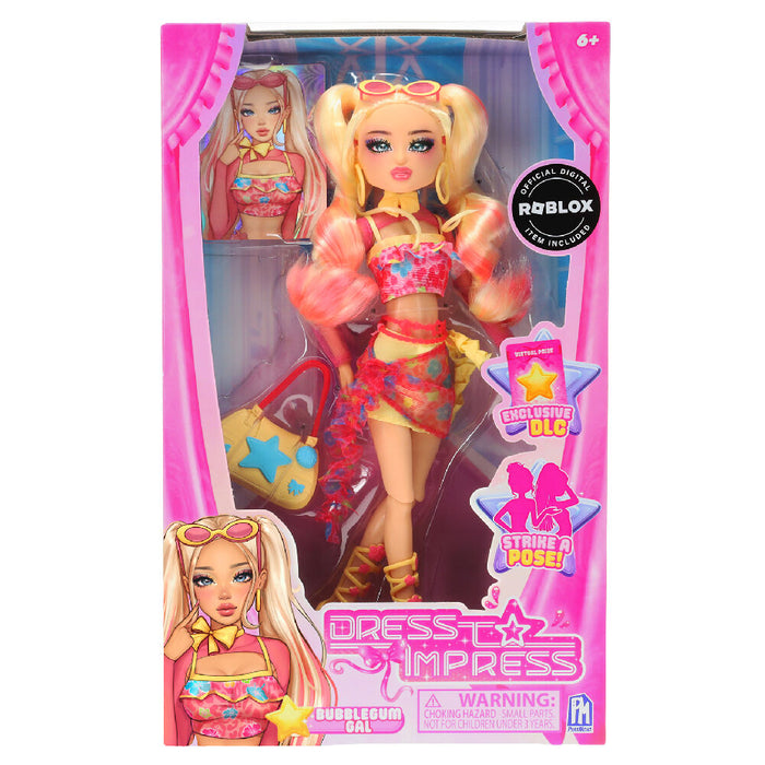 Dress to Impress Fashion Doll Bubble Gum Gal doll-1