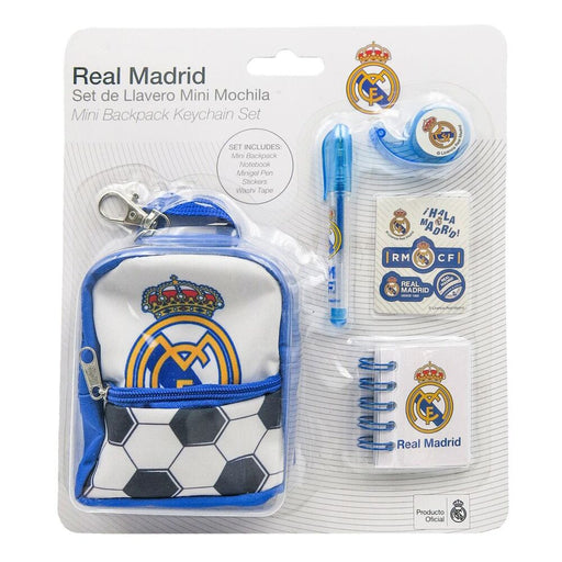 Real Madrid Stationery mini backpack set-1