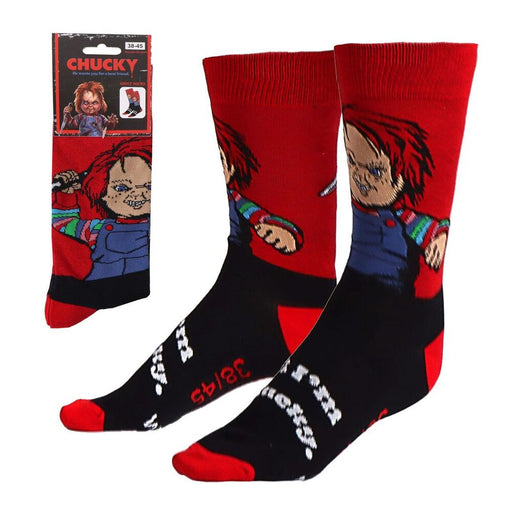 Chucky adult socks-1