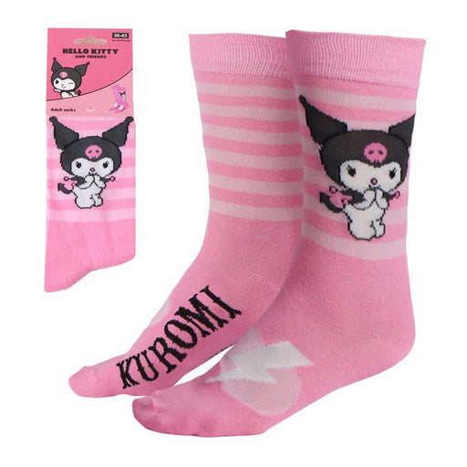 Hello Kitty Kuromi adult socks-1