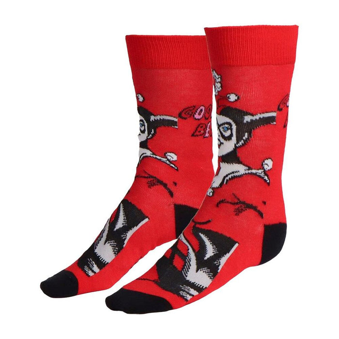 DC Comics Harley Quinn pack 3 adult socks-6
