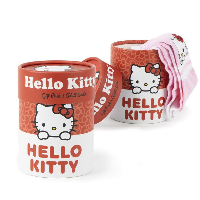 Hello Kitty pack 3 adult socks-6
