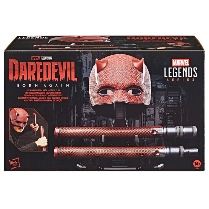Marvel Legends Series Daredevil Born Again Mask + Billy Club replica-2