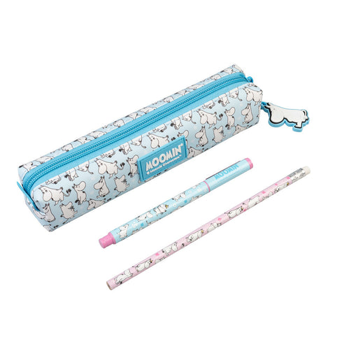 Moomin Set pencil case + pen + pencil-1