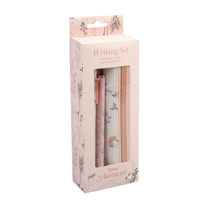 Disney The Aristocats Bonjour Marie Set pencil case + pen + pencil-2