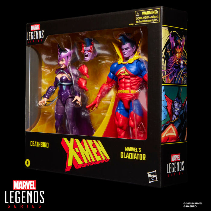 Marvel Legends Series X-Men Deathbird & Marvel's Gladiator pack 2 figures 15cm-5