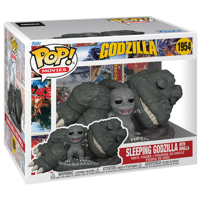 POP figure Super Godzilla Sleeping Godzilla with Minilla-2