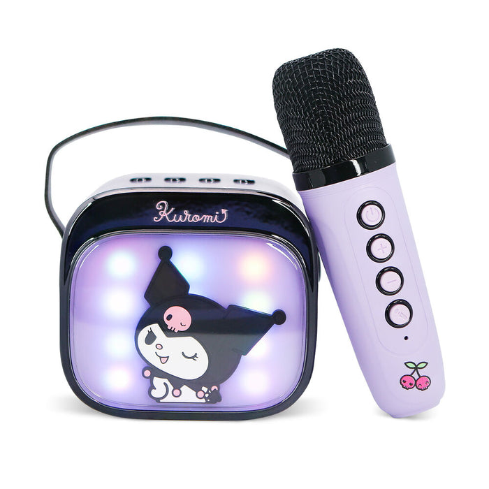 Hello Kitty Kuromi LED Karaoke Speaker and Microphone-4