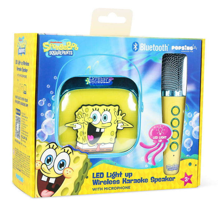 SpongeBob LED Karaoke Speaker and Microphone-7