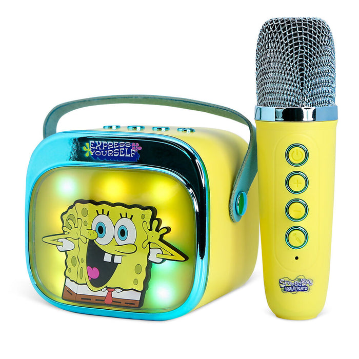 SpongeBob LED Karaoke Speaker and Microphone-8