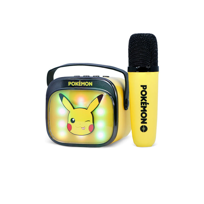Pokemon Pikachu LED Karaoke Speaker and Microphone-6