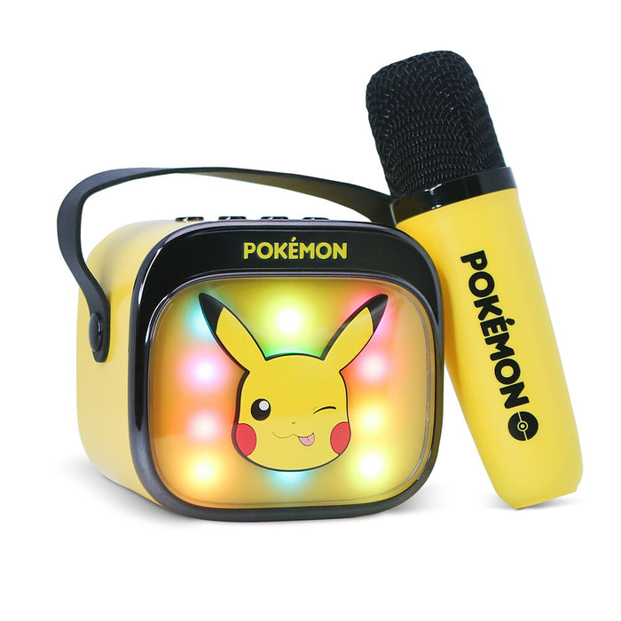 Pokemon Pikachu LED Karaoke Speaker and Microphone-8