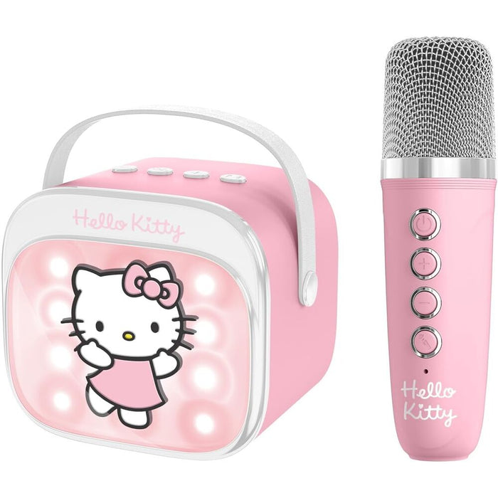 Hello Kitty LED Karaoke Speaker and Microphone-4