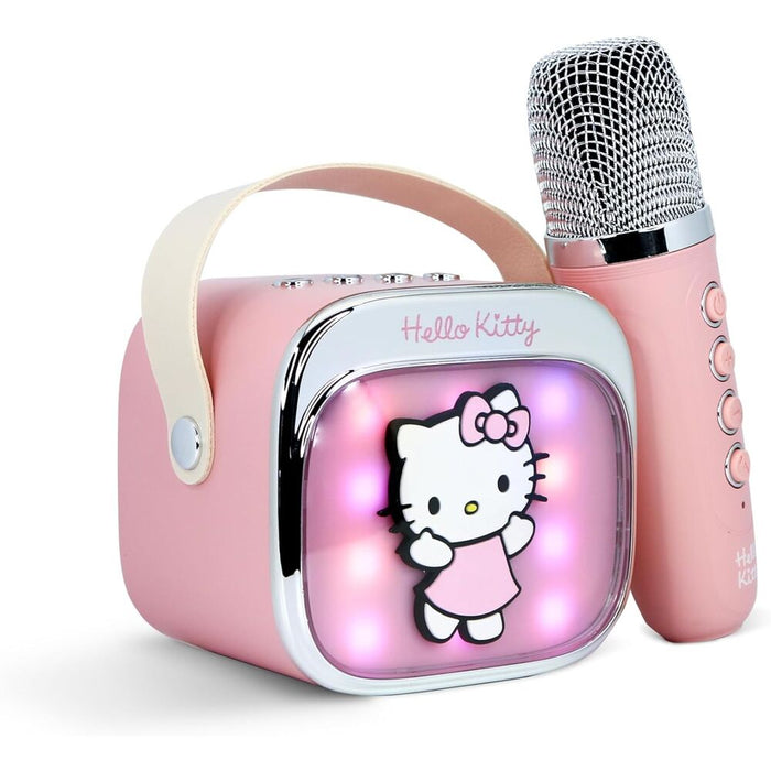 Hello Kitty LED Karaoke Speaker and Microphone-2