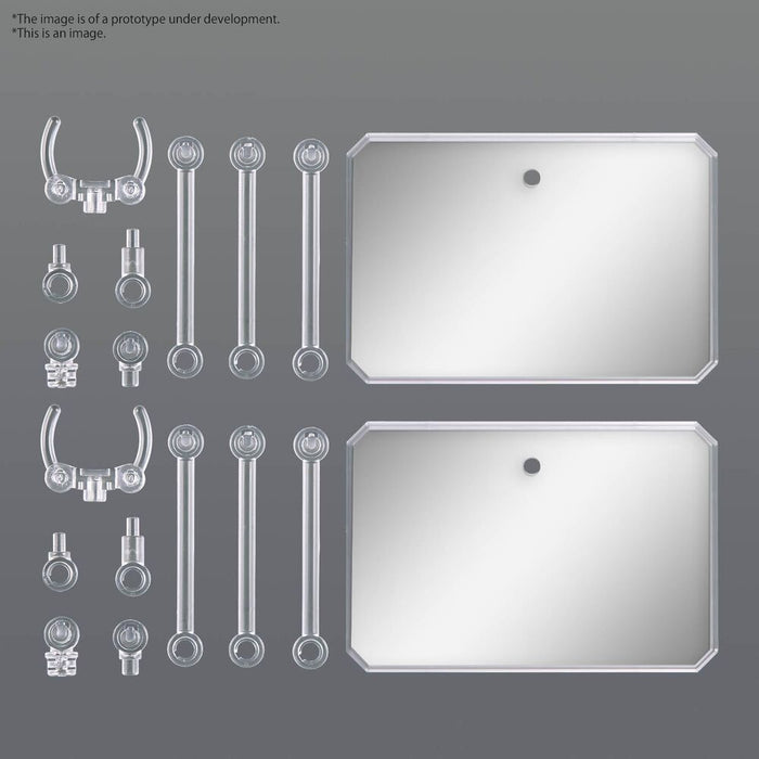 Display Stand Action Base 6 Clear with Mirror Stickers-2