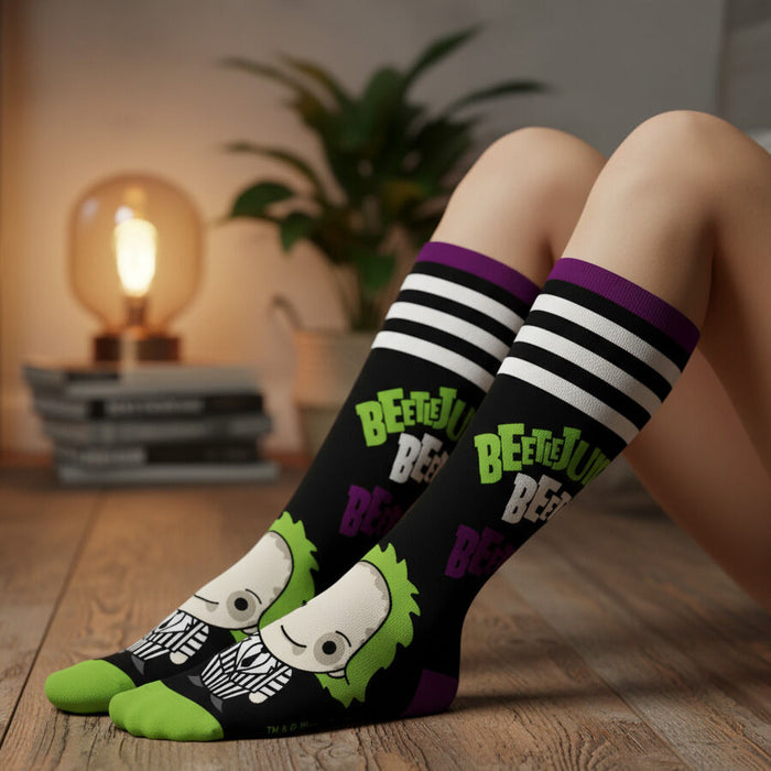 Beetlejuice adult socks-2