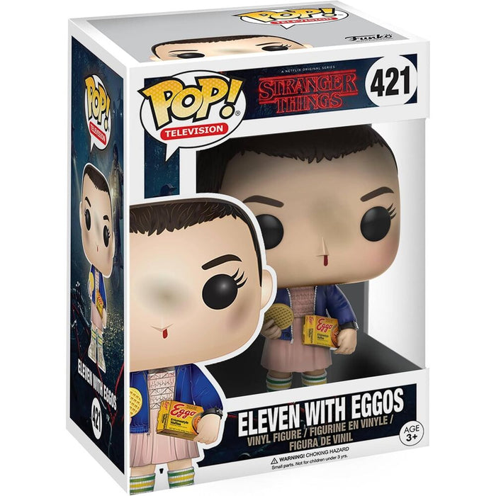 POP figure Stranger Things Eleven with Eggos-3