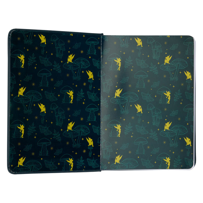 Loungefly Disney Peter Pan Tinker Bell Holiday notebook-4