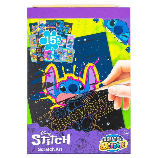 Disney Stitch scratching set-1