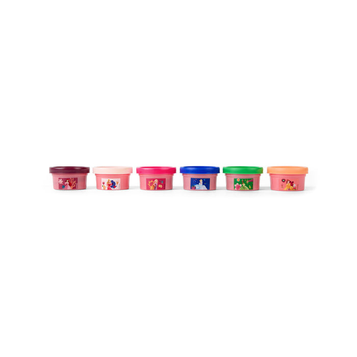 Disney Princess pack 6 mini pots of modelling clay-2