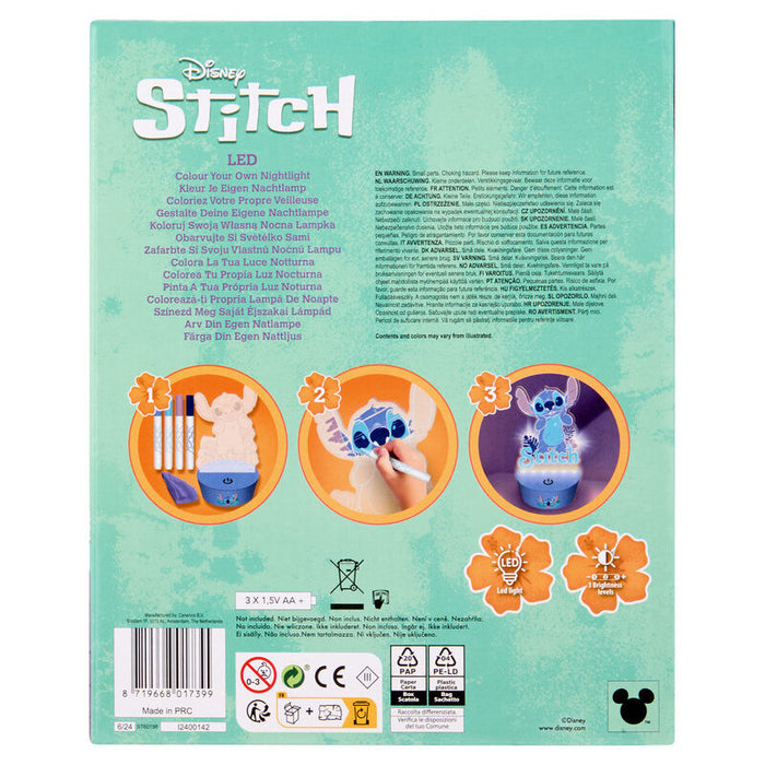 Disney Stitch LED light painting figure-3