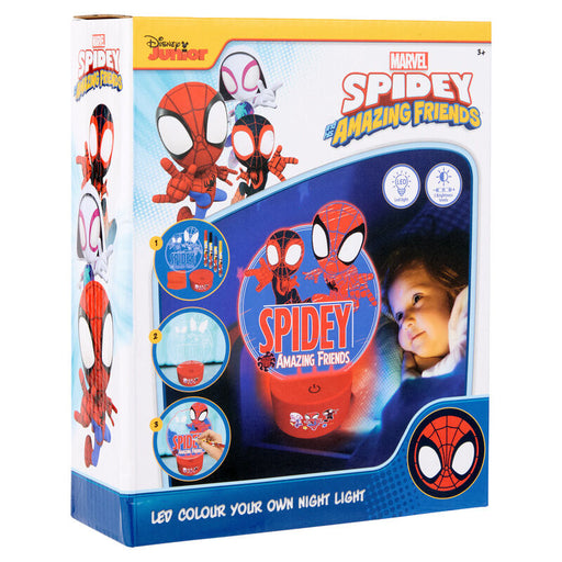 Marvel Spiderman LED light painting figure-1
