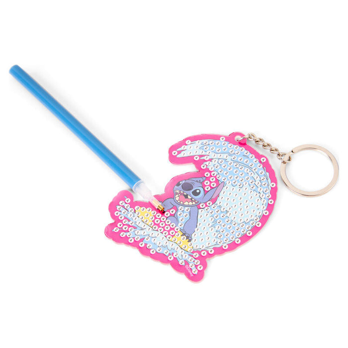 Disney Stitch Diamond keychain-3