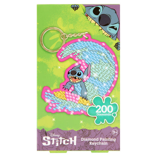 Disney Stitch Diamond keychain-1