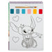 Disney Stitch Sketchbook + watercolours and paintbrush-2