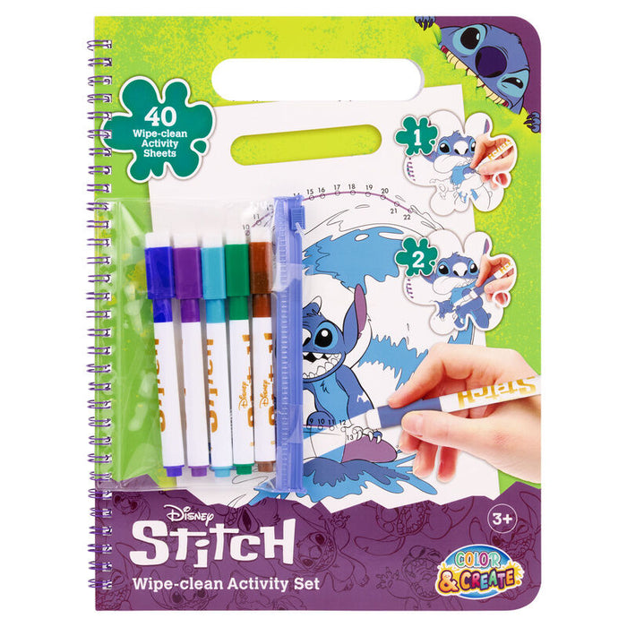 Disney Stitch Magic water painting book-1