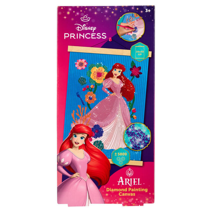 Disney Princess Wooden frame with diamond painting-1
