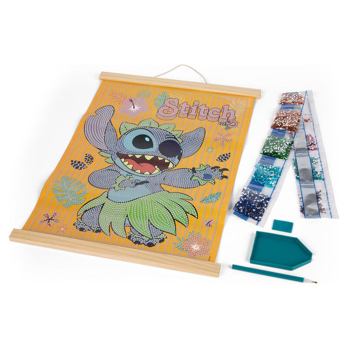 Disney Stitch Wooden frame with diamond painting-2
