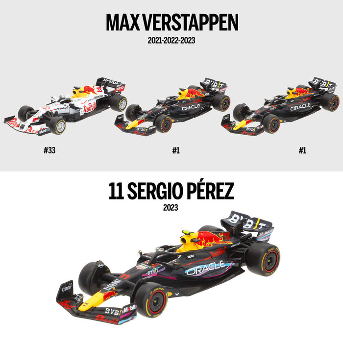 F1 Red Bull metal pack 4 cars-2