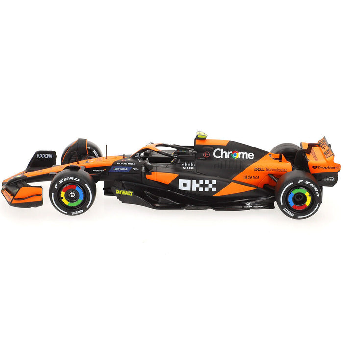 Mclaren Norris MCL38 F1 metal car-3