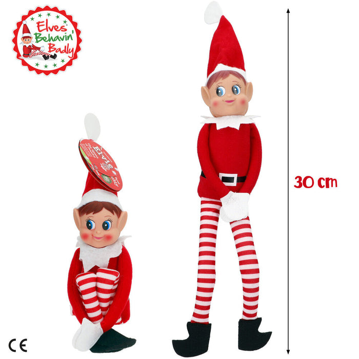 Elves Behavin' Badly Elvie crossbar Elfa doll 30cm-5