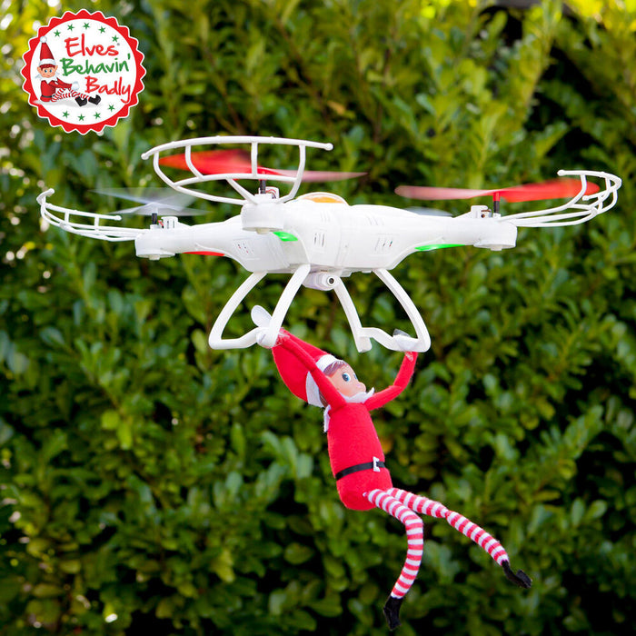 Elves Behavin' Badly Elvie crossbar Elfa doll 30cm-7