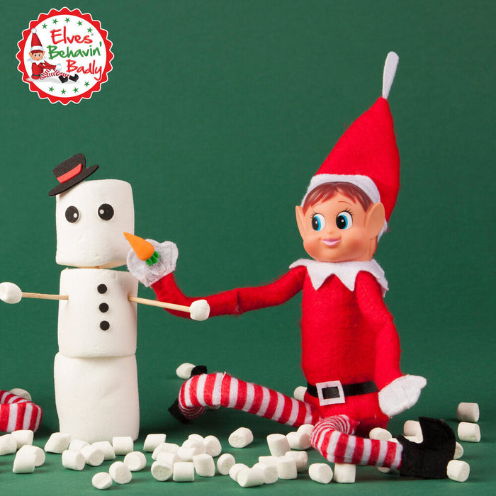 Elves Behavin' Badly Elvie crossbar Elfa doll 30cm-8