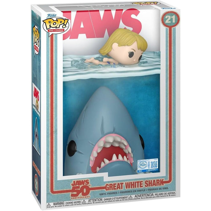 POP figure Comic Cover Jaws Great White Shark Exclusive-2