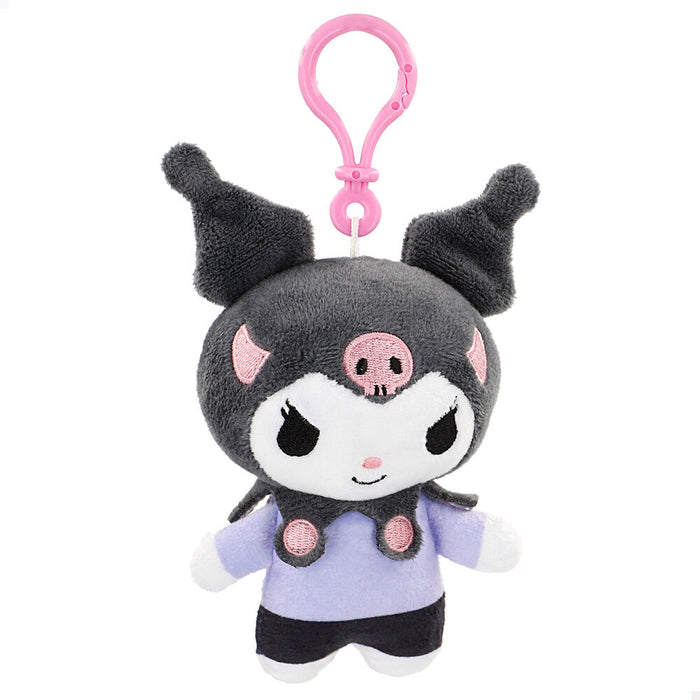 Hello Kitty Kuromi plush keychain 12cm-1