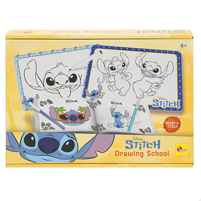 Disney Stitch drawing school-1